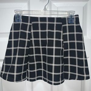 NWOT! Forever 21 Striped Pleated Mini Skirt